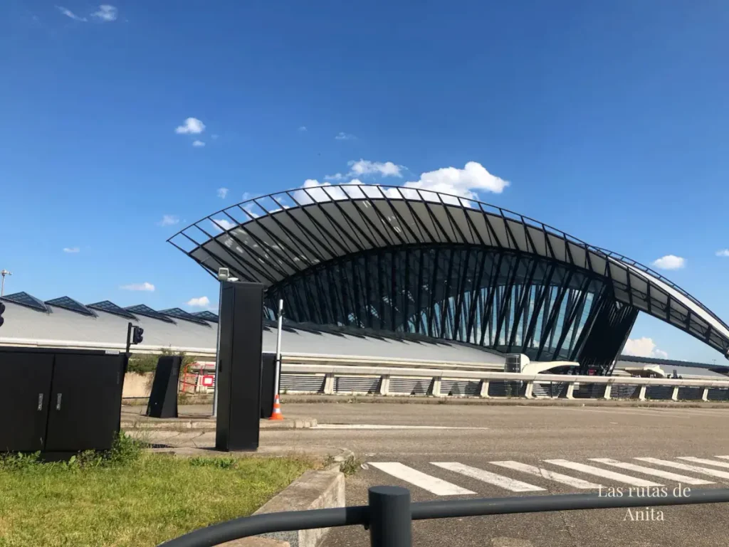 Foto del aeropuerto Saint Exupery de Lyon, Francia